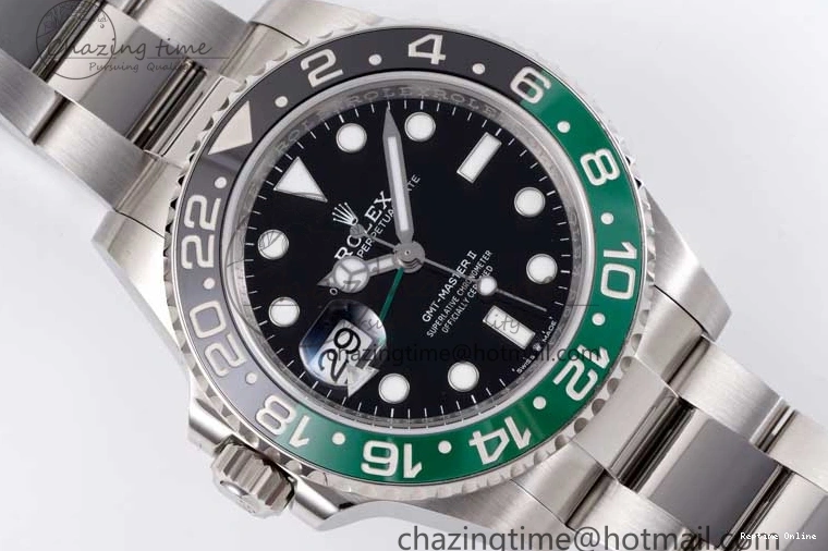 0409 HighQuality GMT Master II 126720 VTNR 904L SS Clean Factory 1:1 Best Edition on Oyster Bracelet VR3186 CHS 2375